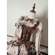Alice Girl Bear Chocolate Long Sleeve Blouse(1st Pre-Order/3 Colours/Full Payment Without Shipping)